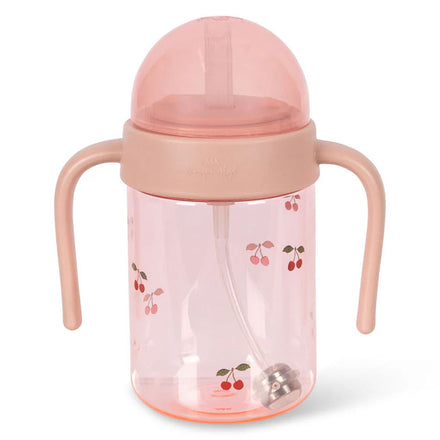 Konges Sløjd Drinkflesje Met Handvaten | Cherry Blush