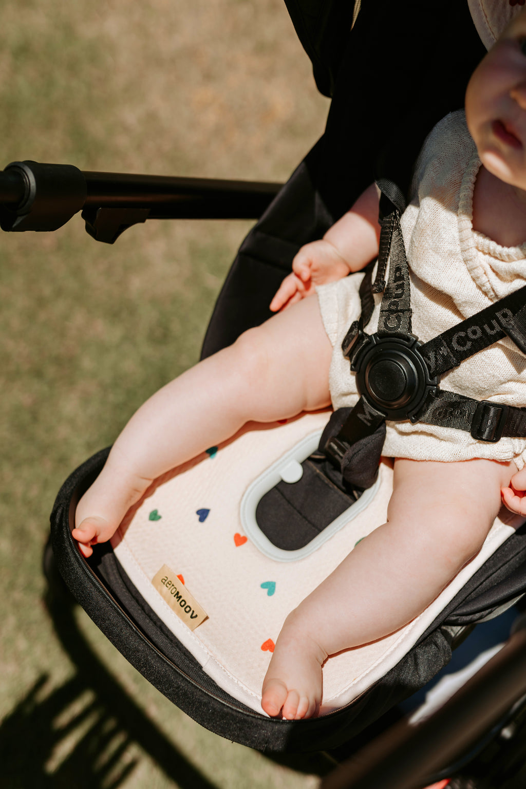 * Aeromoov Air Layer Groep Buggy Universeel Buggy | Confetti Hearts