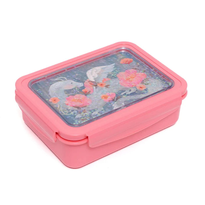 Petit Monkey Handige Bento Lunchbox Met Vakjes | Fairytale Dragon Pearl Stars