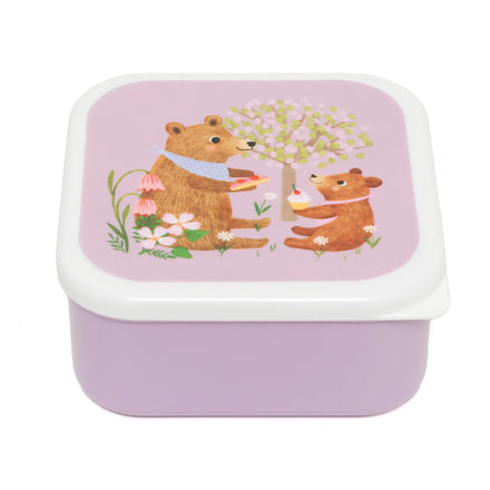 Petit Monkey Set 3 Snack Boxen | Animals Picnic