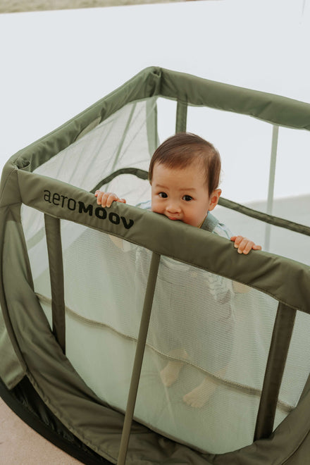 AeroMoov Instant Reisbedje | Green Moss