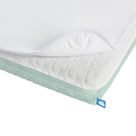 AeroSleep EvoDuo Matraspakket voor Babybed/Ledikant | Matras + Matrasbeschermer 60 x 120 cm