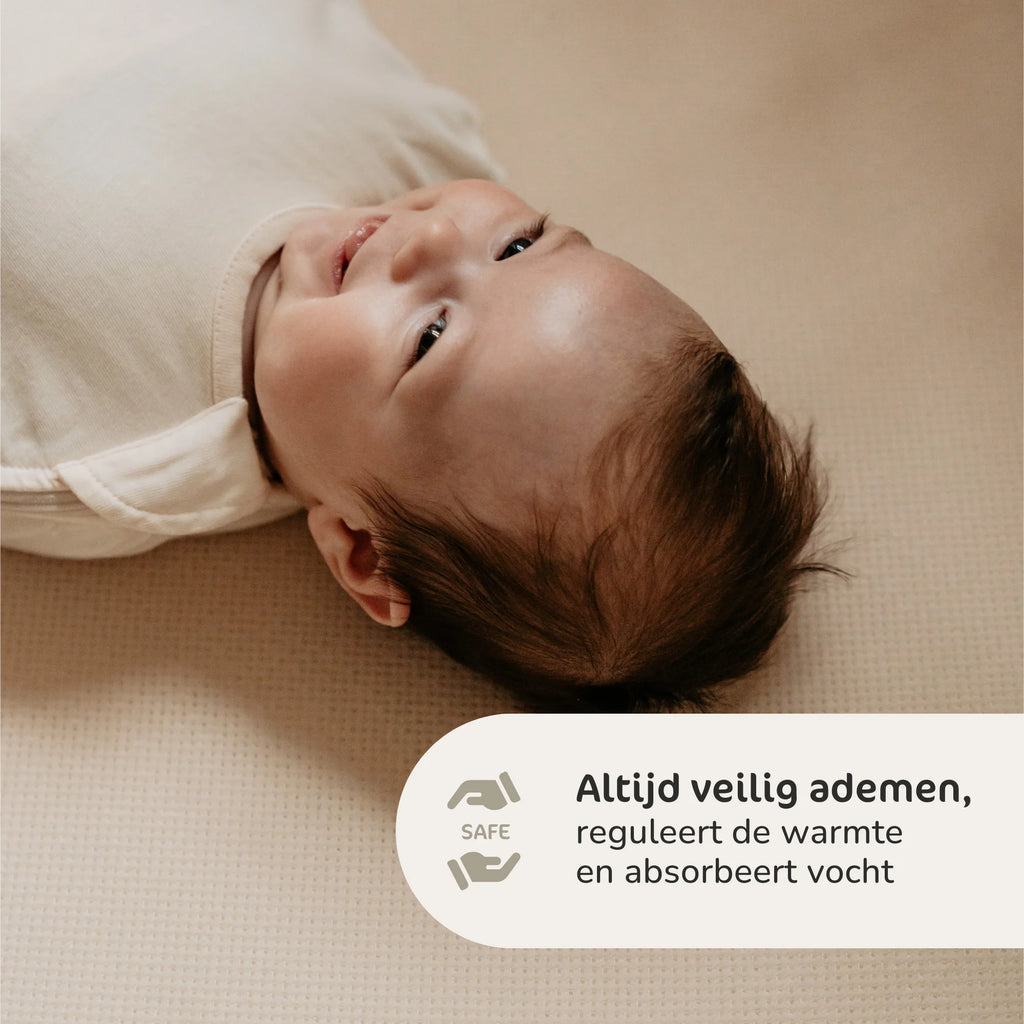 AeroSleep EvoDuo Matraspakket voor Babybed/Ledikant | Matras + Matrasbeschermer 60 x 120 cm