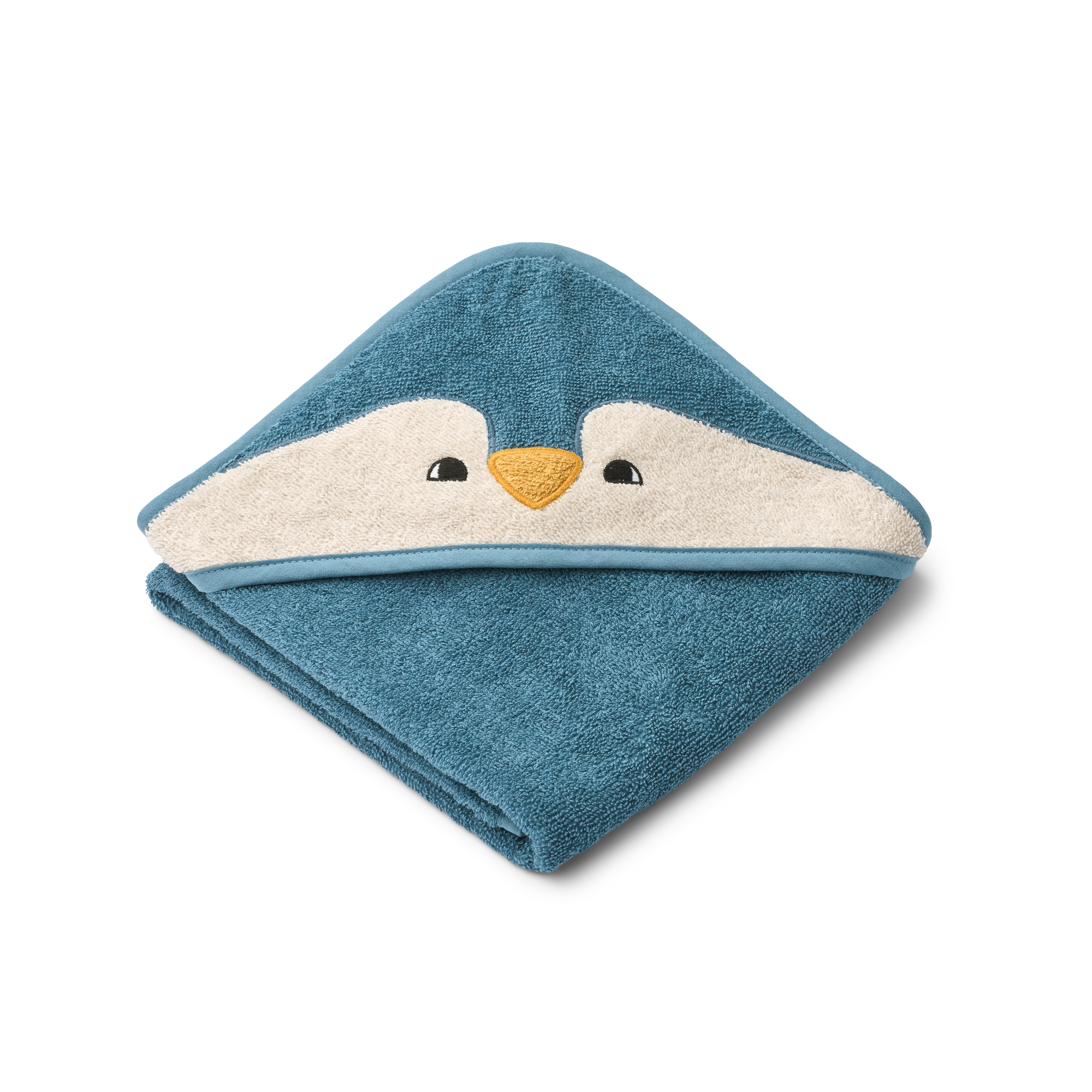Liewood Albert Penguin Badcape | Oceanview Mix