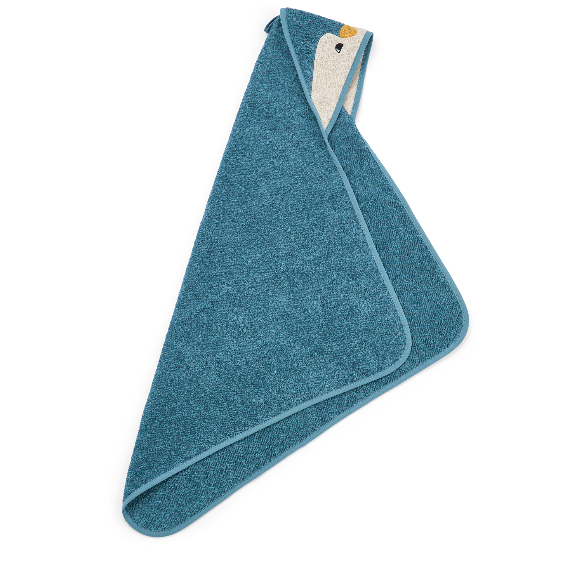Liewood Albert Penguin Badcape | Oceanview Mix