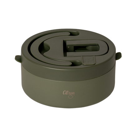 Citron RVS Thermo Food Jar 400ml | Green
