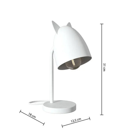 Atmosphera Nachtlamp Oreilles 31cm | Off White
