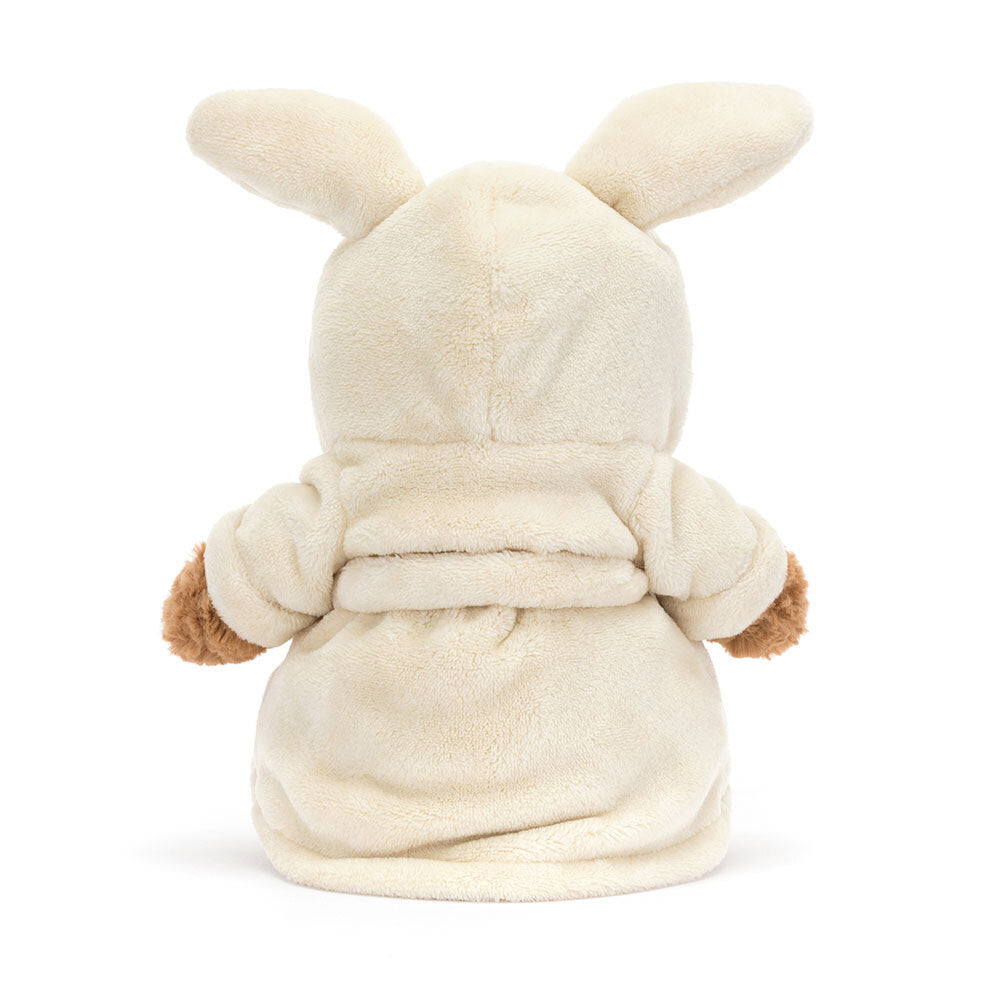 Jellycat Knuffel Bartholomew Bear Bathrobe 26cm