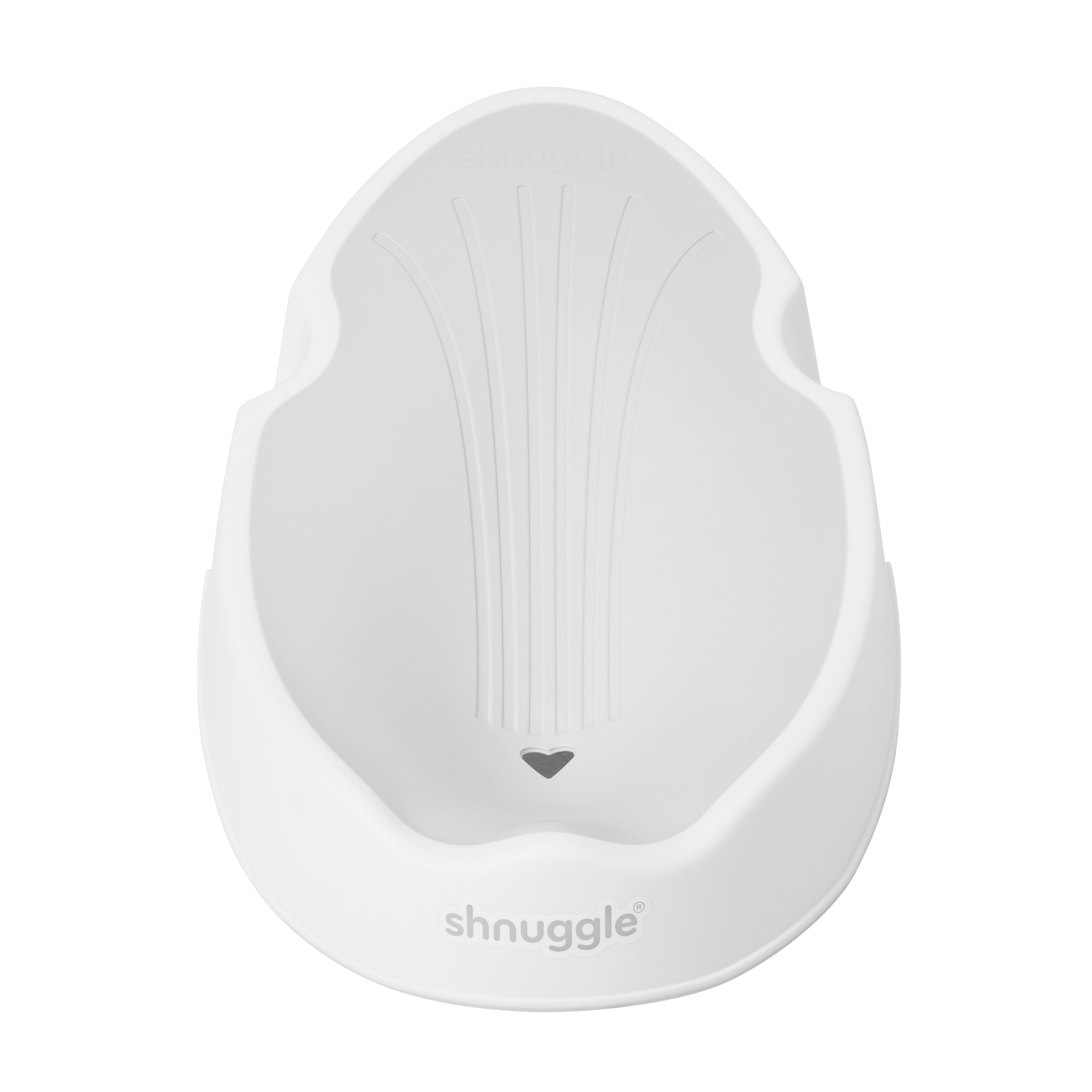 Shnuggle Newborn Badsteun voor baby's | White Grey