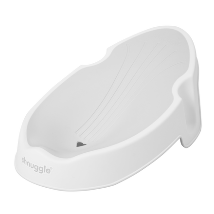 Shnuggle Newborn Badsteun voor baby's | White Grey