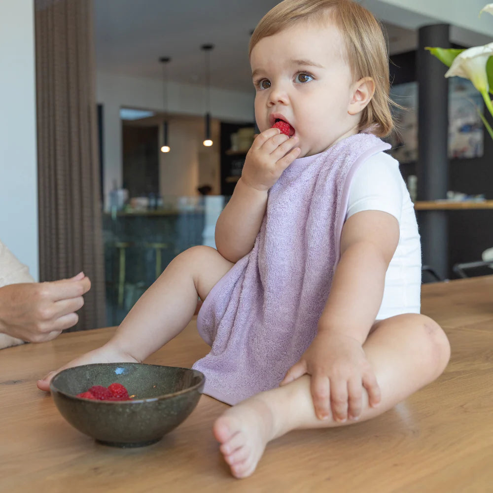 Timboo Bamboo XXL Slab 37x50cm Met Drukknoop | Riviera Blue