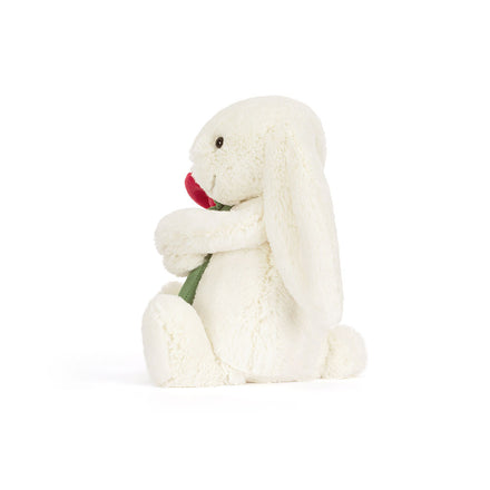 Jellycat Knuffel | Cream Bunny with Rose