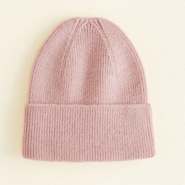 Hvid Newborn Beanie Fonzie | Powder