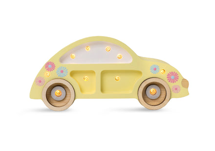 * Little Lights Lamp Beetle Car Mini | Sunflower