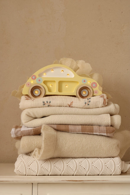 * Little Lights Lamp Beetle Car Mini | Sunflower