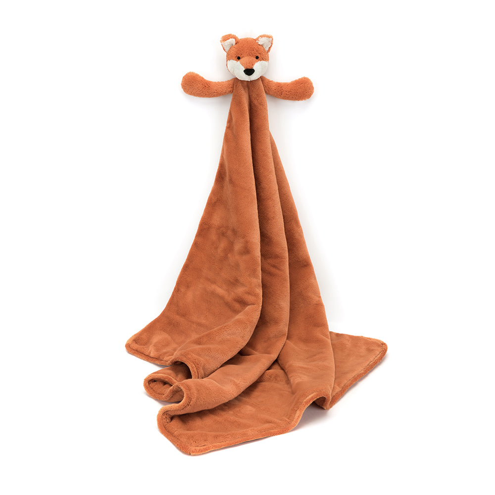 * Jellycat Knuffel Bashful Fox Cub Blankie Large 56cm x 70cm x 9cm