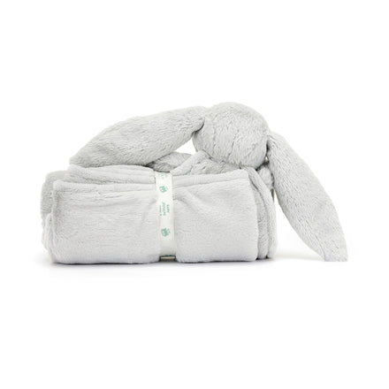* Jellycat Knuffel Bashful Silver Bunny Blankie
