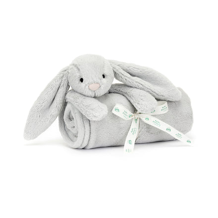 * Jellycat Knuffel Bashful Silver Bunny Blankie