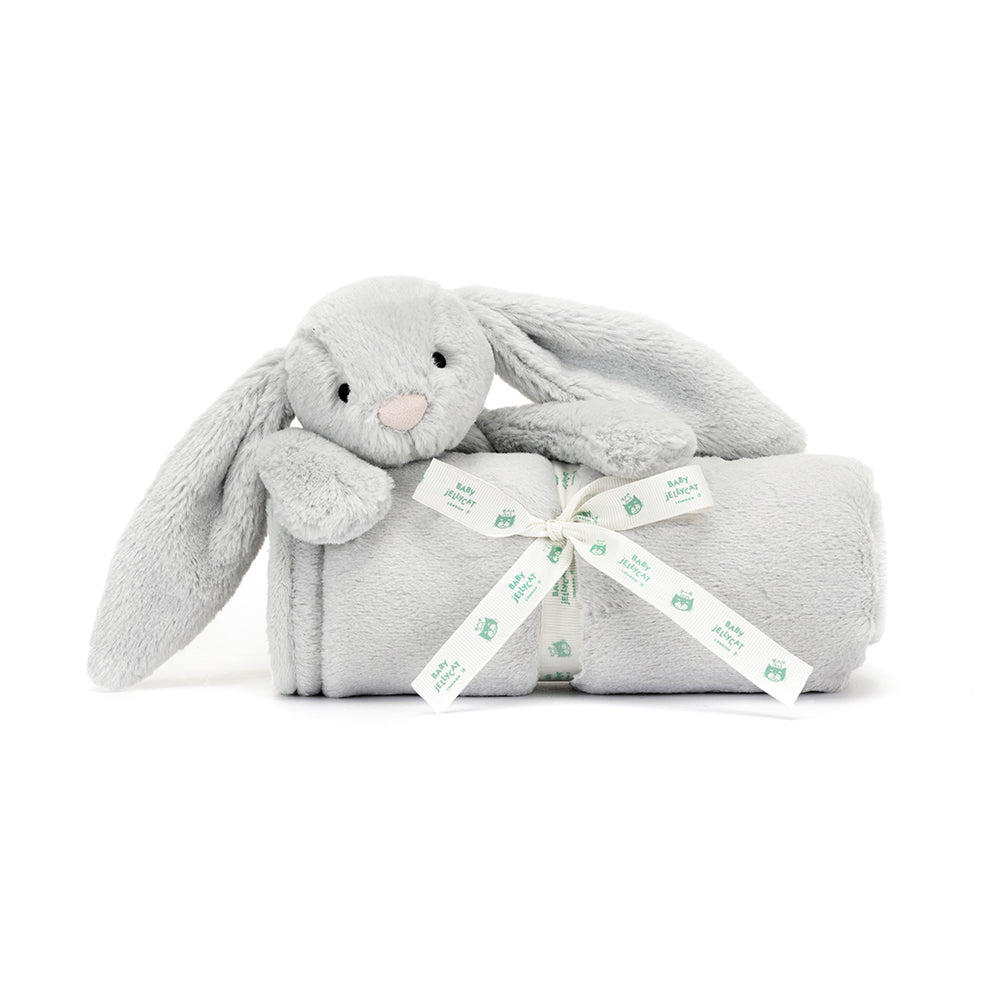 * Jellycat Knuffel Bashful Silver Bunny Blankie