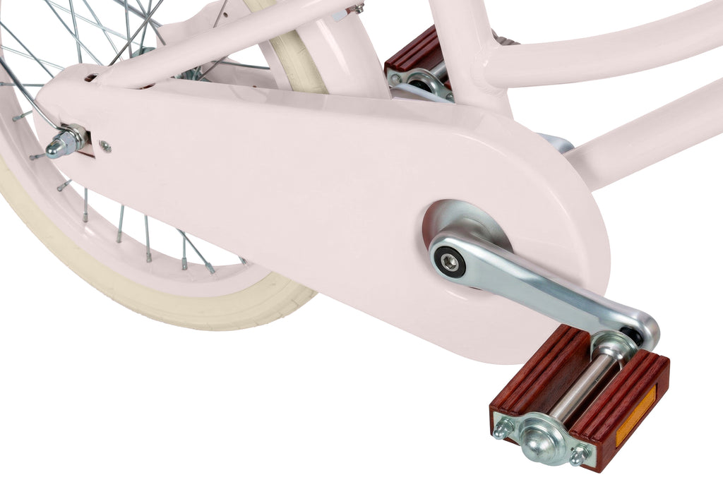 De Gele Flamingo toont de Banwood Classic Vintage 14 inch pink met lichtgewicht aluminium frame.