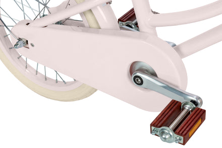 De Gele Flamingo toont de Banwood Classic Vintage 14 inch pink met lichtgewicht aluminium frame.
