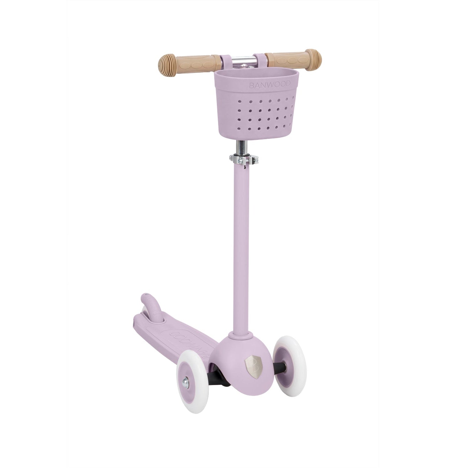 Banwood Eco Scooter Step Incl. Mandje | Lavendel