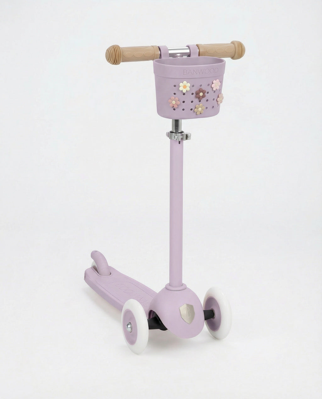 Banwood Fietsmandje Pin & Ride | Lavendel