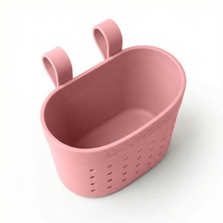 Banwood Fietsmandje Pin & Ride | Raspberry