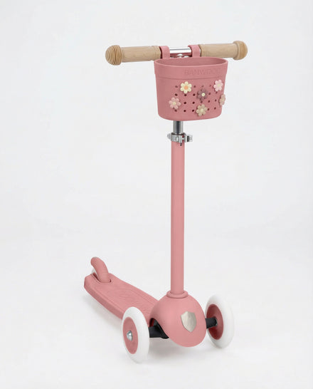 Banwood Fietsmandje Pin & Ride | Raspberry