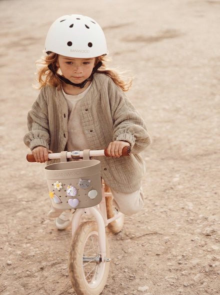 Banwood Fietsmandje Pin & Ride | Sand