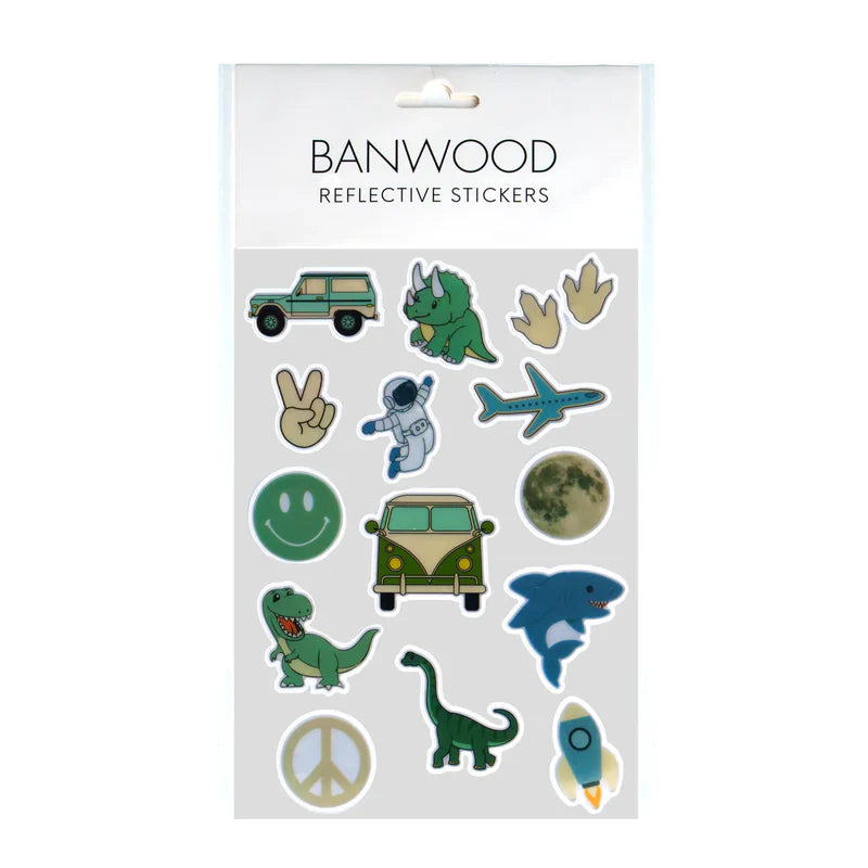 Banwood Reflecterende Stickers | Adventure