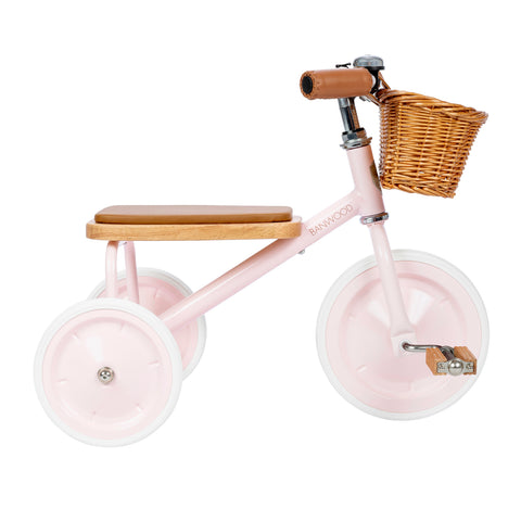 Banwood Trike Driewieler Met Mandje | Pink