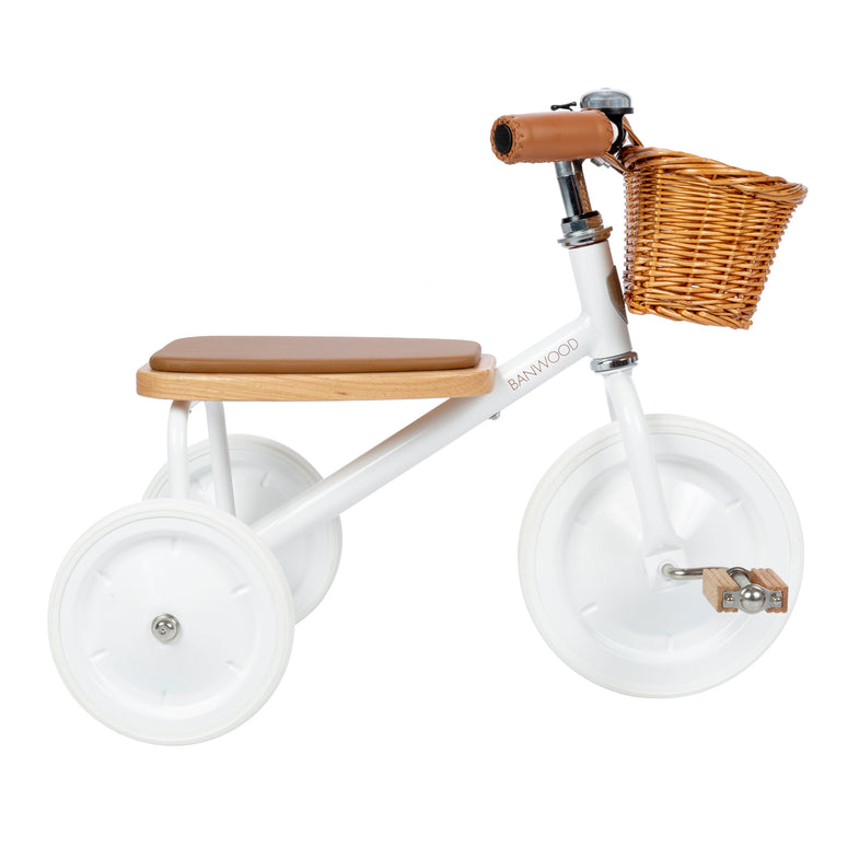 Banwood Trike Driewieler Met Mandje | White*