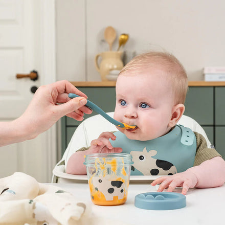 Done By Deer Babyvoeding Bewaarpotjes 2ST Tiny Farm Powder