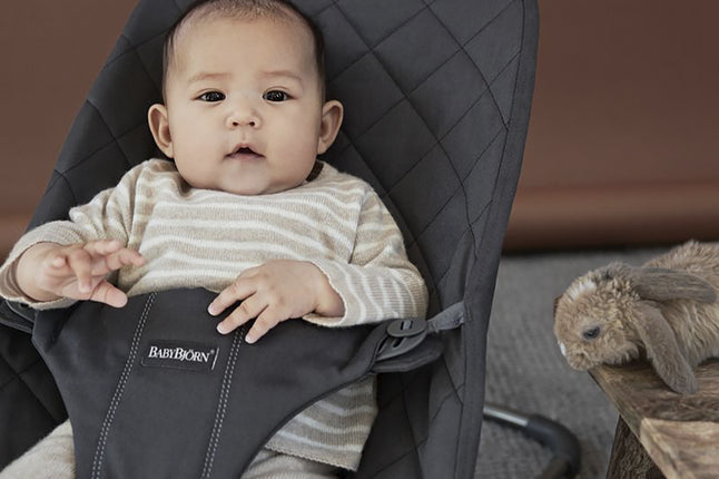 Babybjörn Bouncer Bliss Wipstoeltje | Anthracite