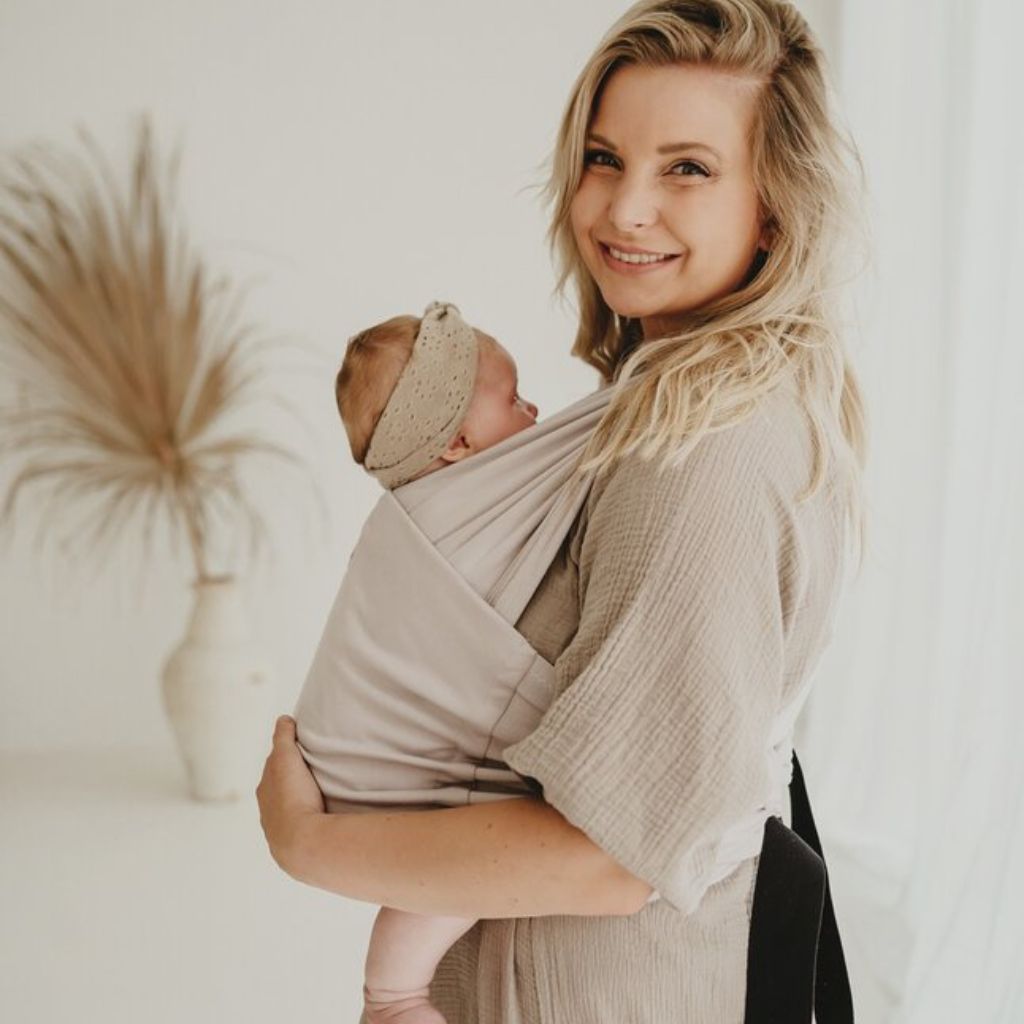 Babylonia Draagdoek Tricot Easy | Warm Sand