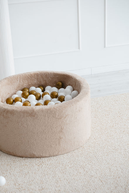 Moje Ballenbad Teddy 90x40cm | Beige