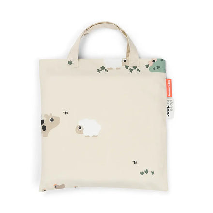 Done By Deer Dekbedovertrek Baby Tiny Farm Sand