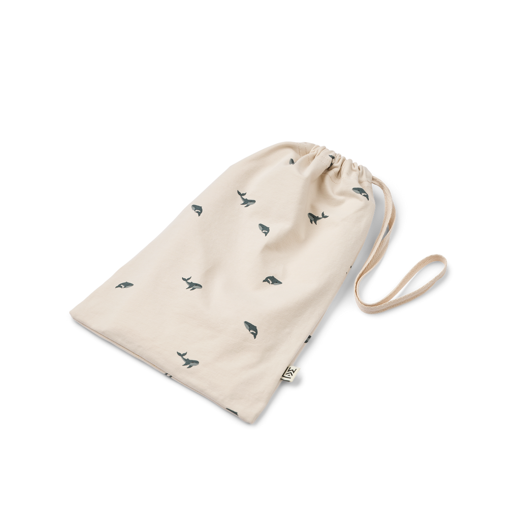 Liewood Birk Printed Pyjamas Jumpsuit | Mini Whale / Sandy