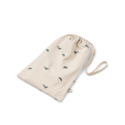 Liewood Birk Printed Pyjamas Jumpsuit | Mini Whale / Sandy