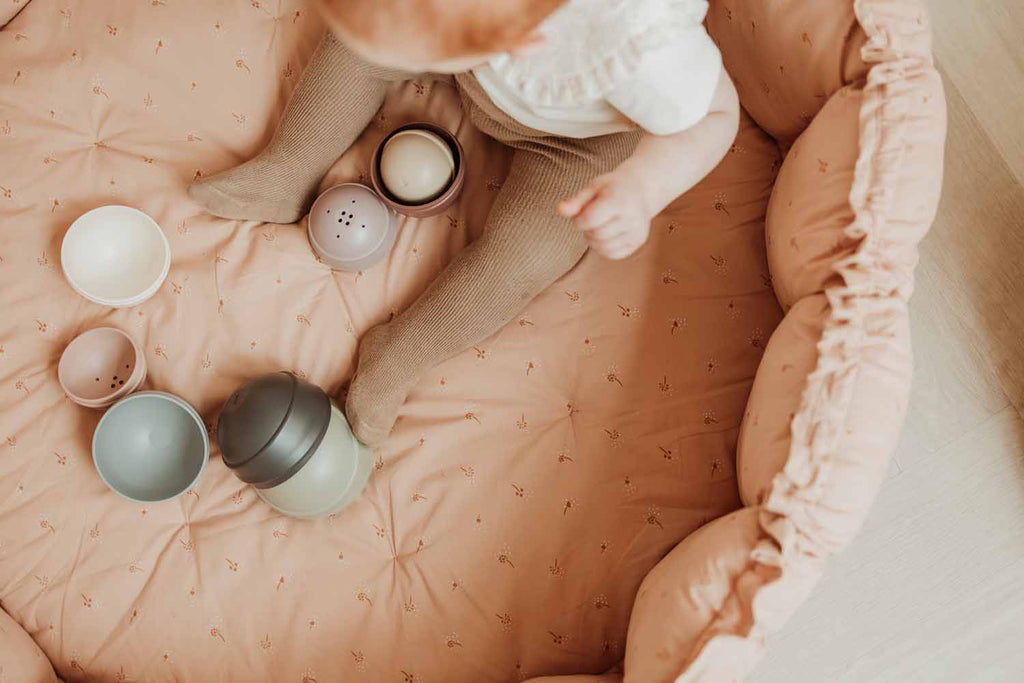 * Play and go Speeltapijt Nestje Baby Bloom | Fleuri