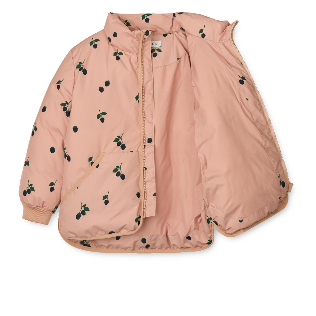 Liewood Brantley Jacket | Berry / Pale Tuscany