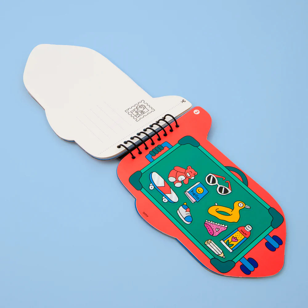 Omy Sticker Doeboek | Vliegtuig