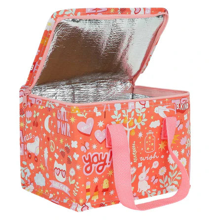 A Little Lovely Company koeltas met Fun-print, vooraanzicht
