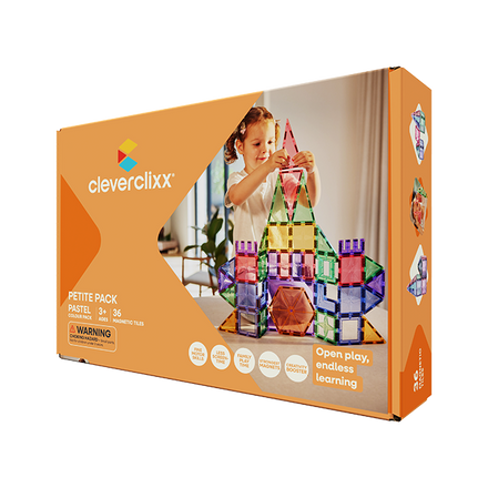 Cleverclixx Petite Pastel Pack 36 stuks - verpakking render
