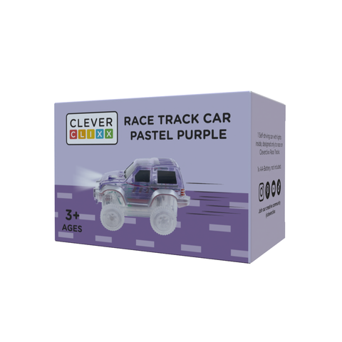 Cleverclixx Race Track Car Purple - PRE ORDER 23/02