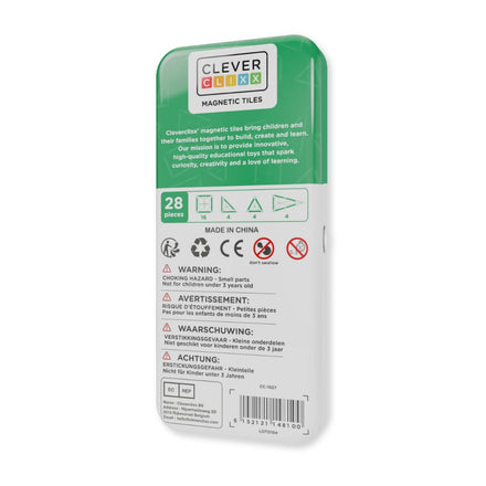 Cleverclixx Mini Tiles Pack Pastel | 28 Stuks