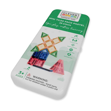 Cleverclixx Mini Tiles Pack Pastel | 28 Stuks