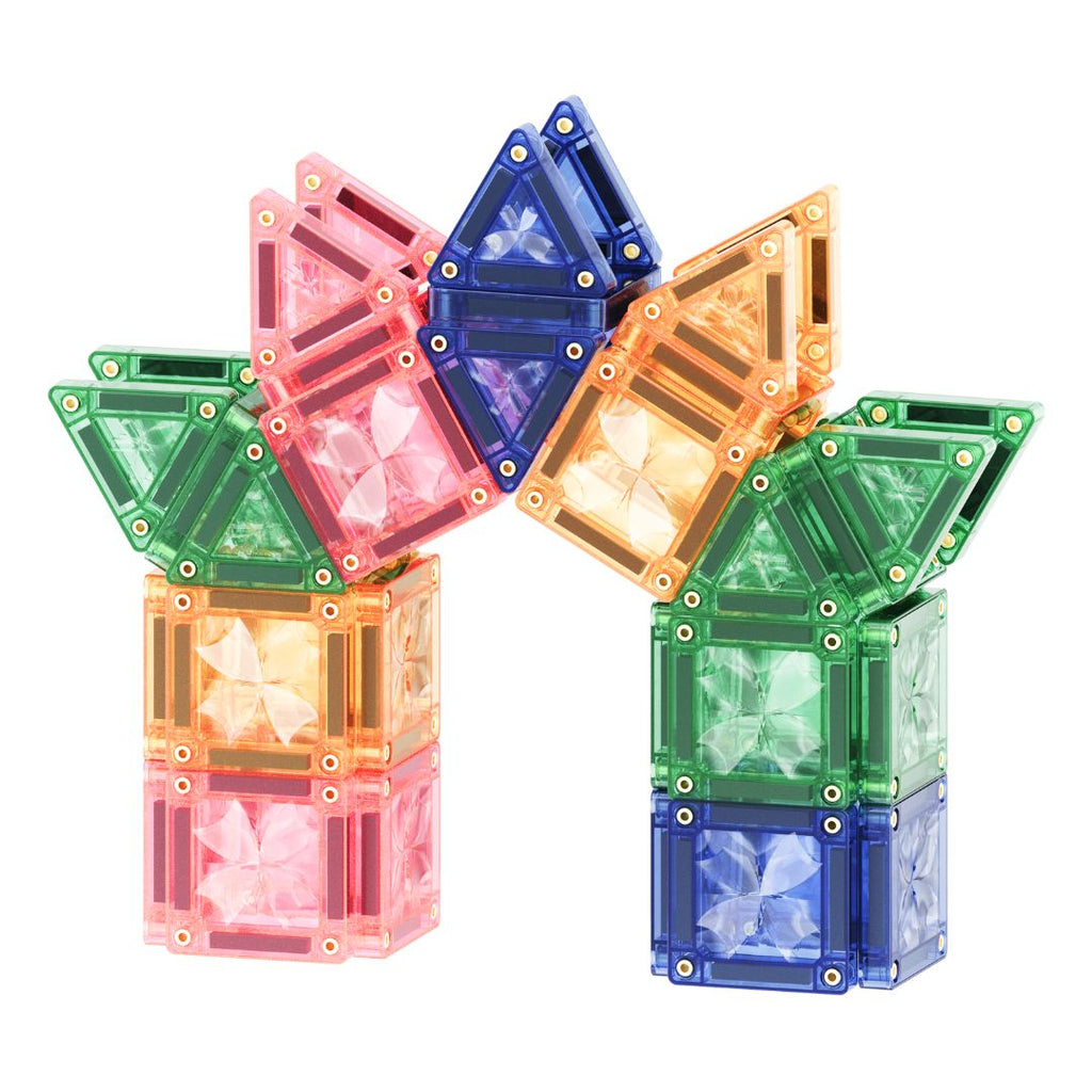 Cleverclixx Mini Tiles Pack Pastel | 28 Stuks