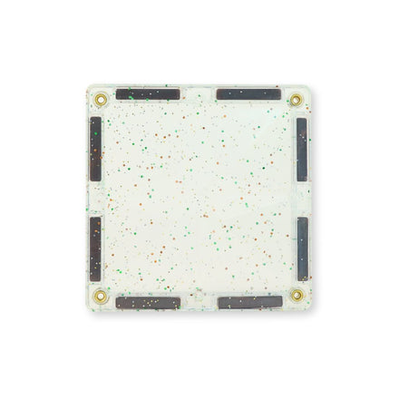 Cleverclixx Glitter Tiles Pack Transparent / Pink | 16 stuks